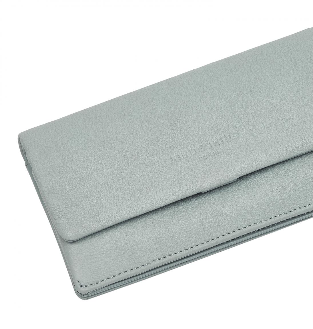 Brieftasche Damen Liebeskind Slam Wallet Large Hellblau Salt blue RFID
