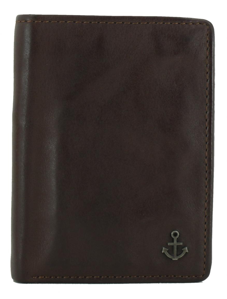Brieftasche Magnus dunkelbraun Vintage Harbour 2nd Chocolate Brown