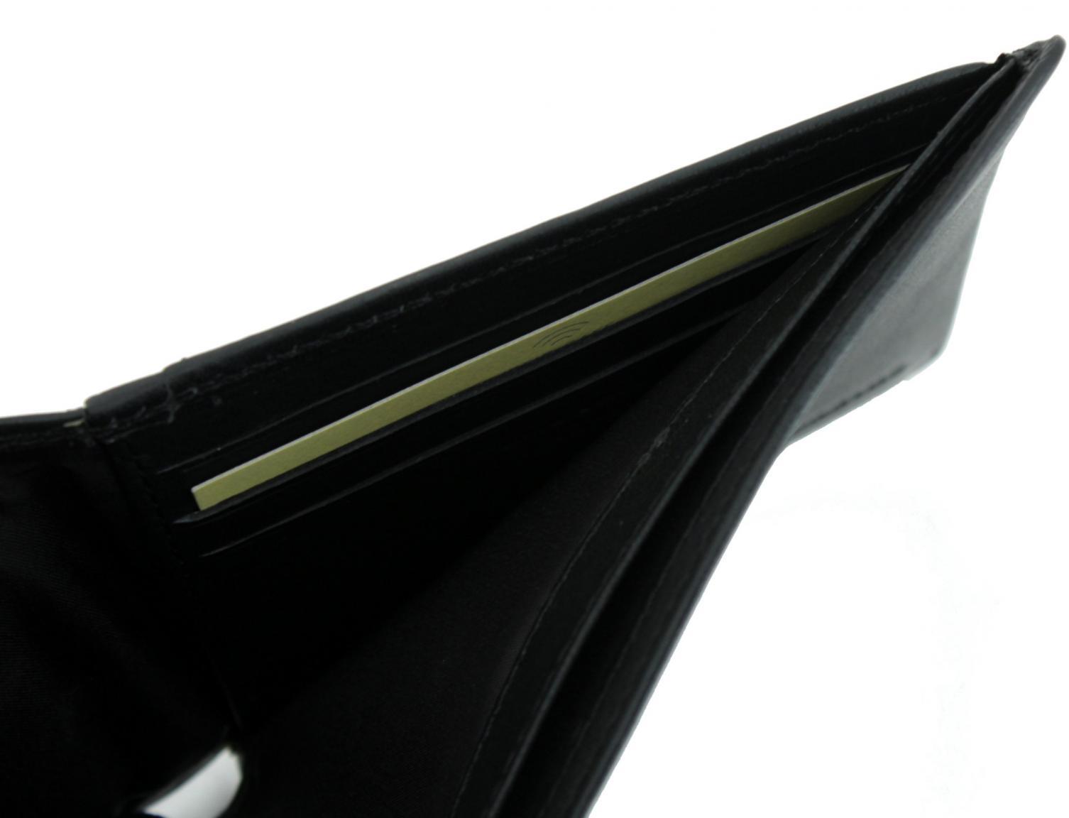 Brieftasche Maitre F3 Gilbrecht BillFold schwarz Querformat RFID