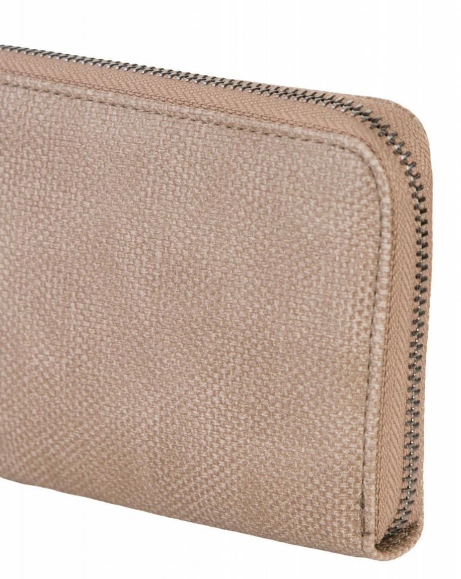 Brieftasche Suri Frey Mercy Taupe Kunstleder
