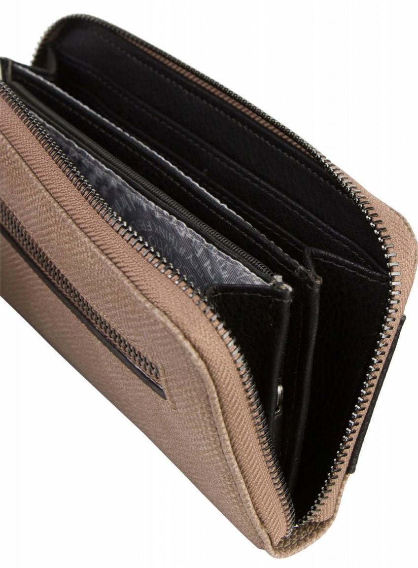Brieftasche Suri Frey Mercy Taupe Kunstleder