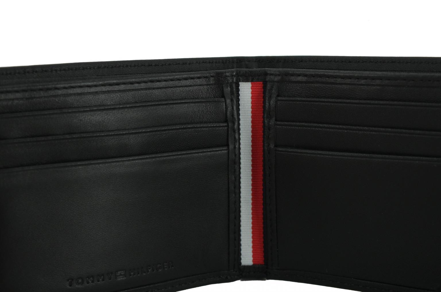 Brieftasche Tommy Hilfiger Black Schwarz Essential mini