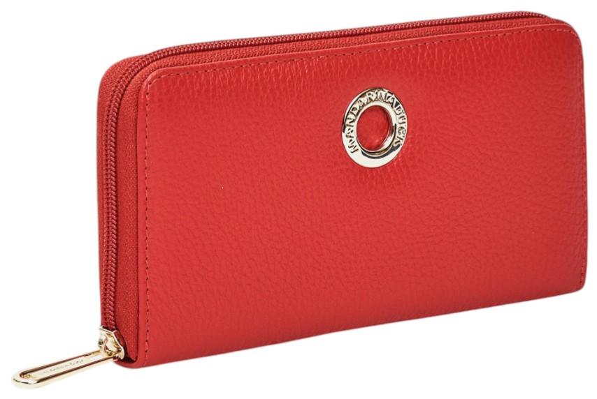 Brieftasche Wallet Mellow Leather Madarina Duck Diva knallrot