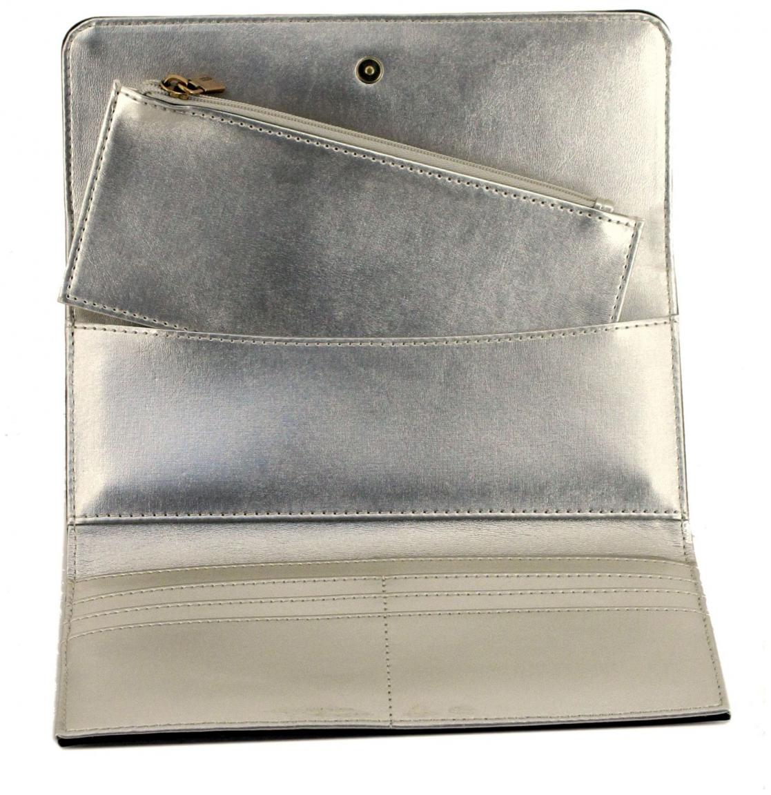 Brieftasche mit Überschlag Guess Laurel Whiskey braun