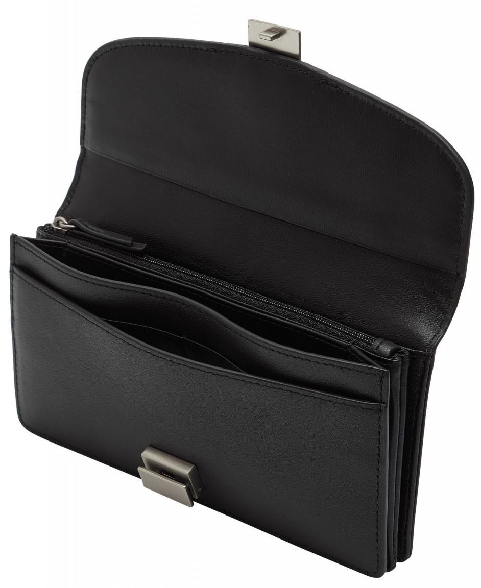 Brieftasche schwarz Liebeskind Berlin Flare Slam Black RFID Schutz