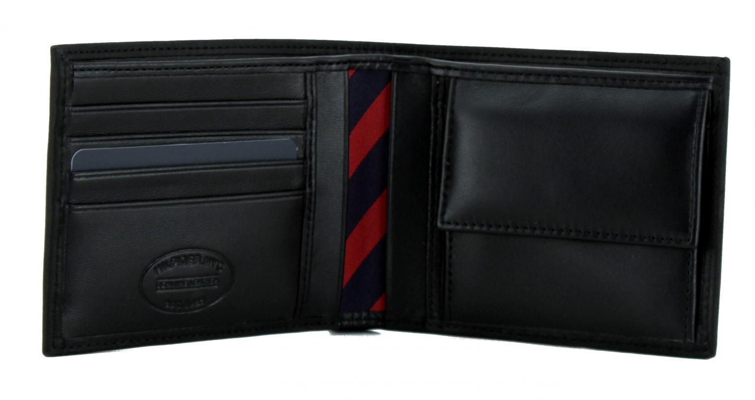 Brieftasche schwarz Velour Tommy Hilfiger Johnson