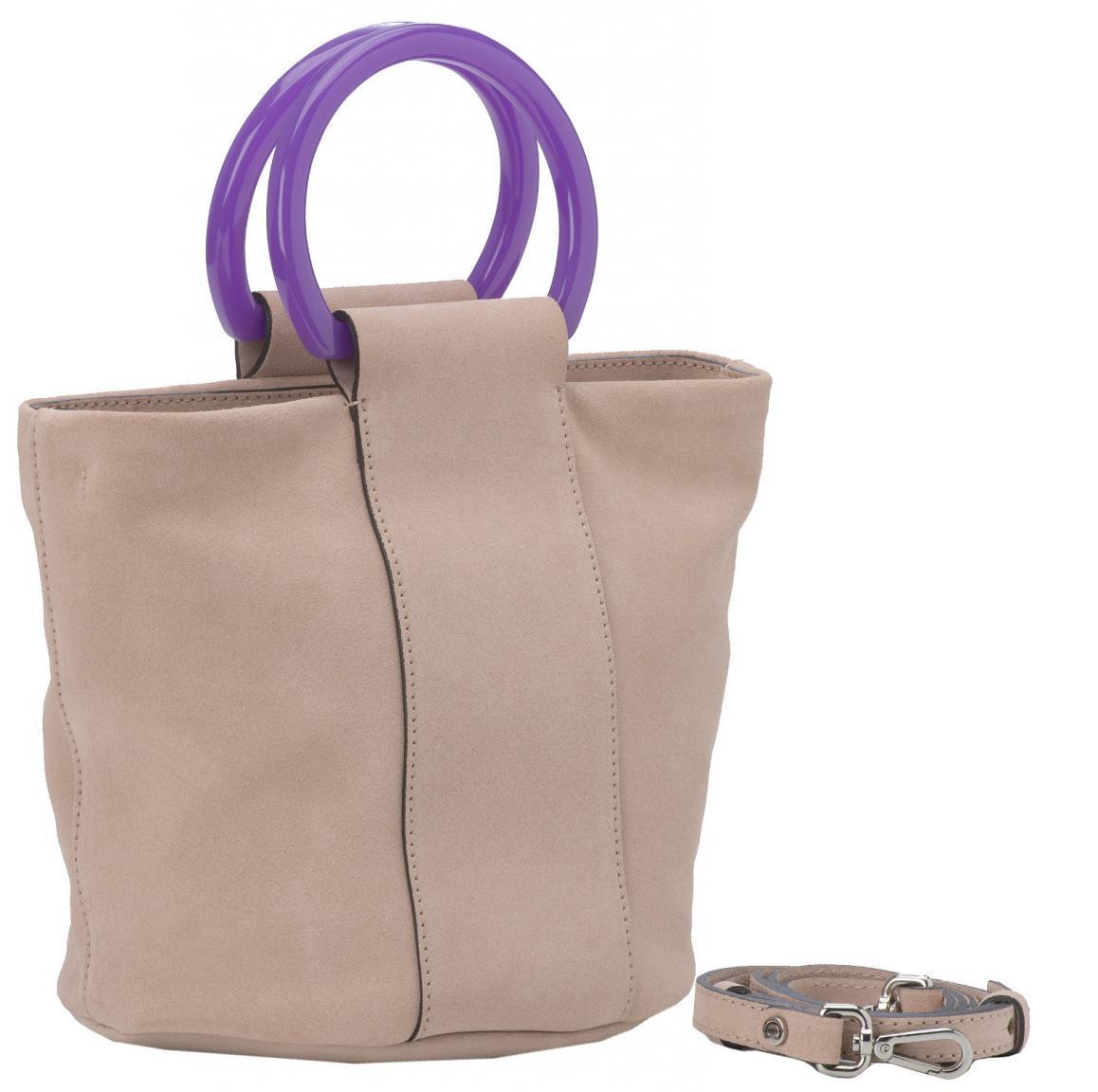 Bucket Tasche Gianni Chiarini Firenze Colorella rosa Resingriffe