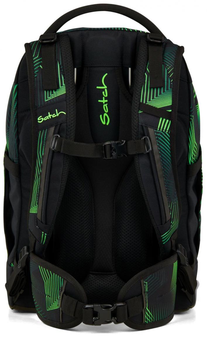 Bücherranzen Satch Pack Seismic Green ergonomisch Swap grün