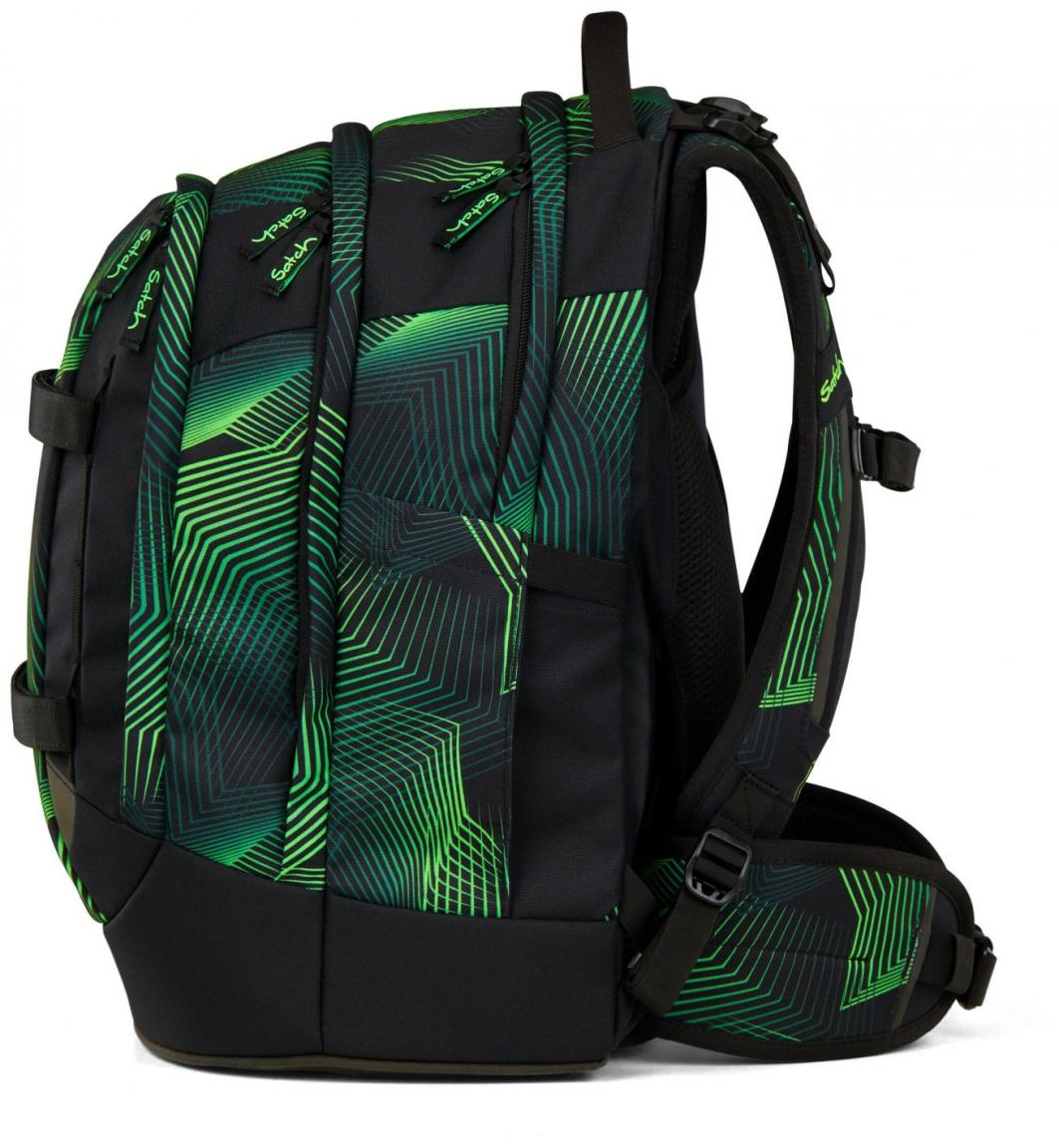 Bücherranzen Satch Pack Seismic Green ergonomisch Swap grün
