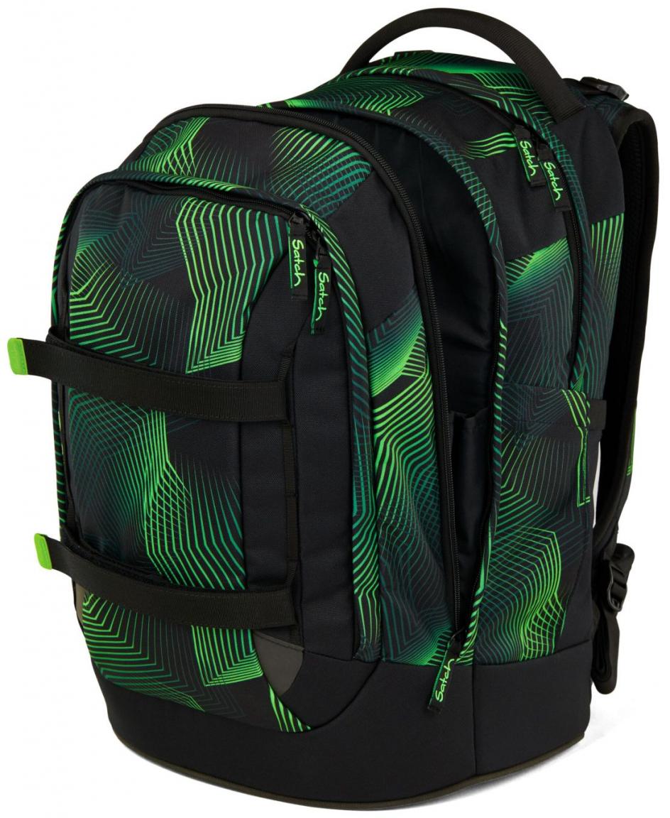 Bücherranzen Satch Pack Seismic Green ergonomisch Swap grün