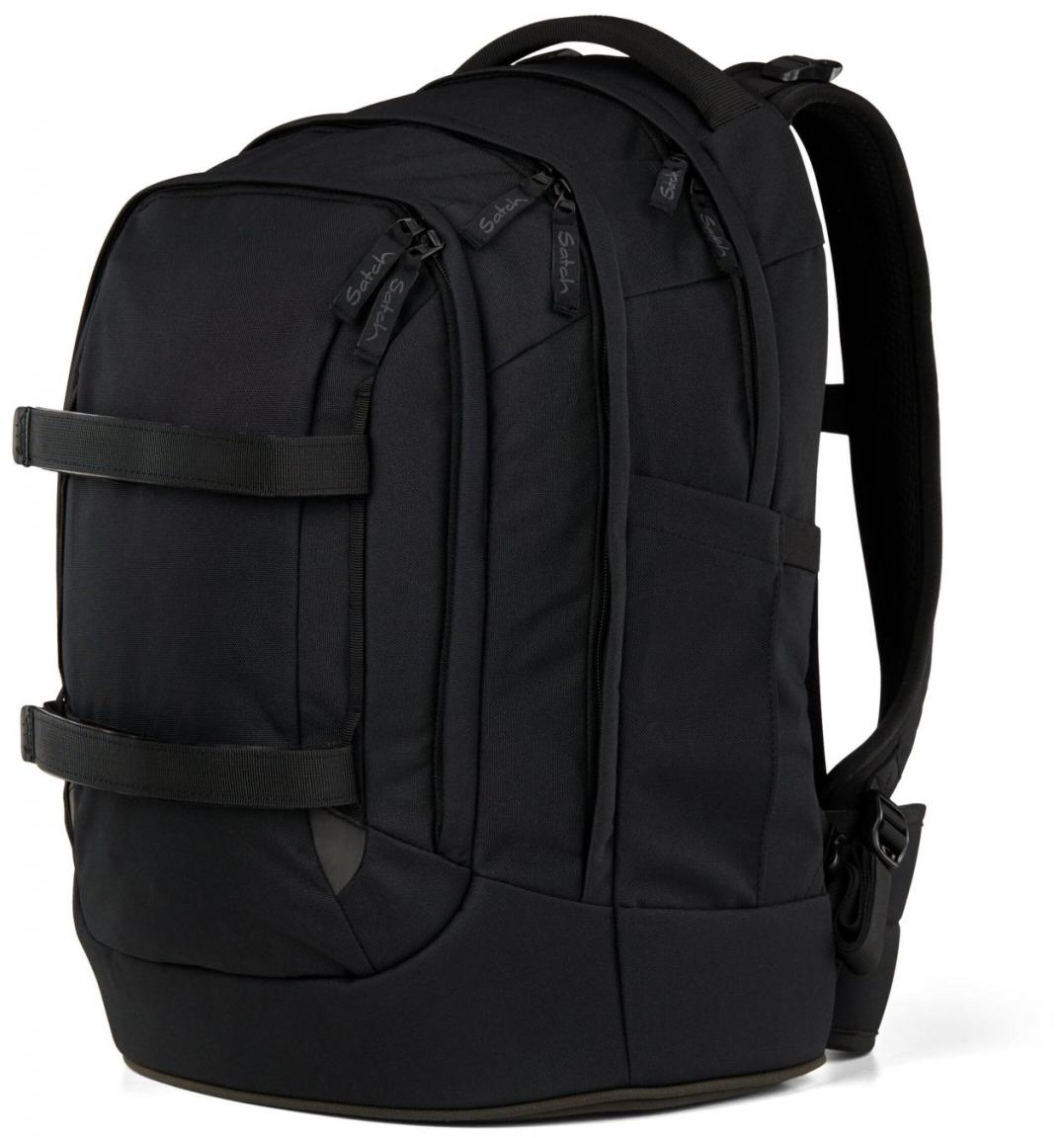 Büchertasche unisex Satch Pack schwarz Blackjack Swap ergonomisch