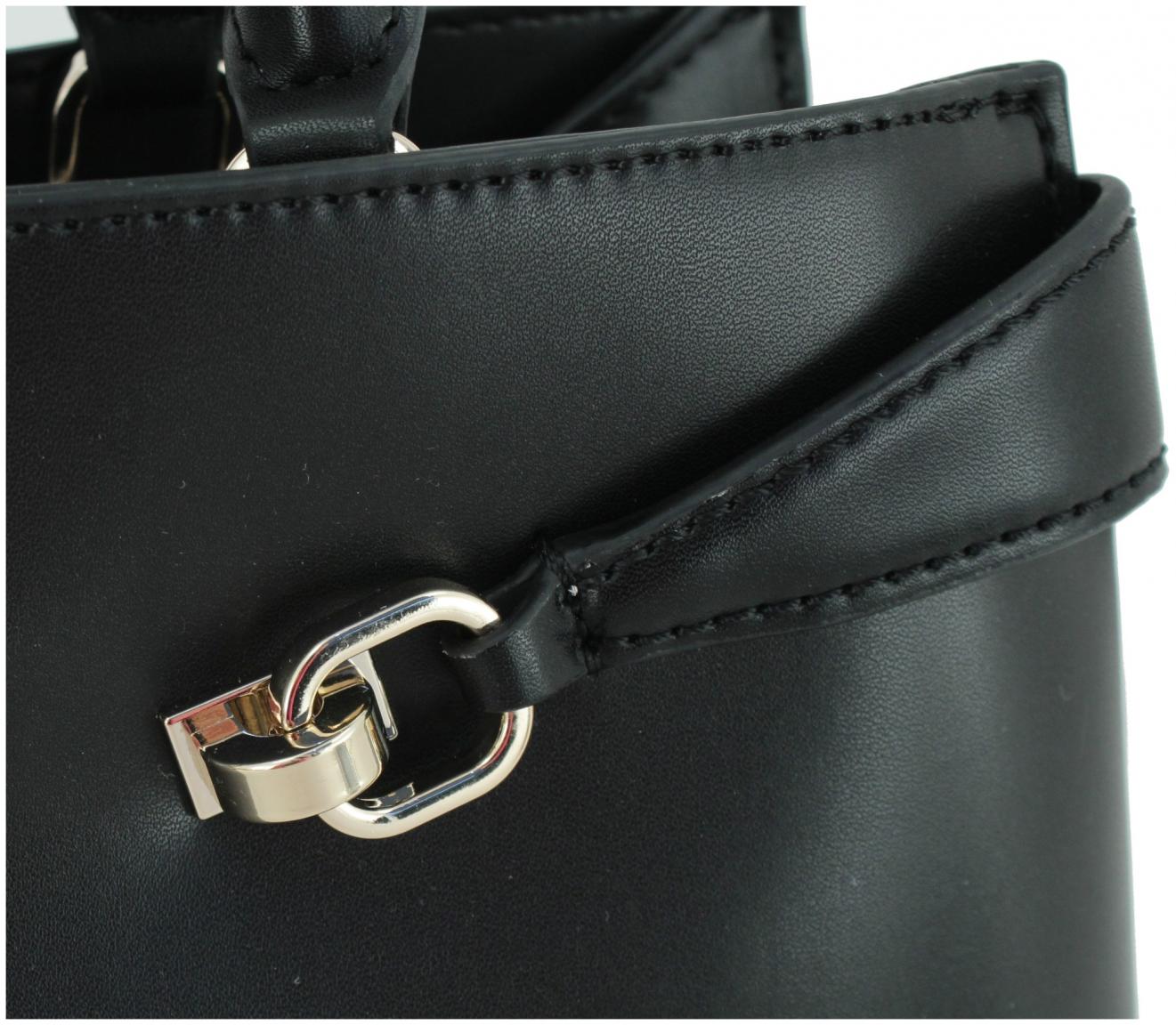 Bürotaugliche Henkeltasche schwarz Guess Lorelei Girlfriend Satchel