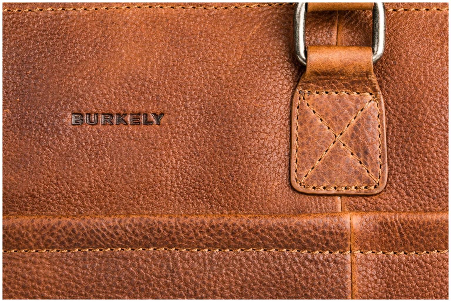 Burkely Antique Avery Damen Businesstasche Leder Cognac