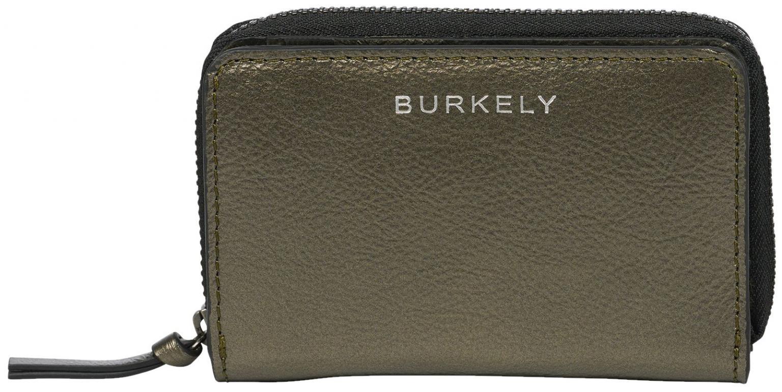 Burkely Damen Portemonnaie Medium Creased Crystal Gun Metal 