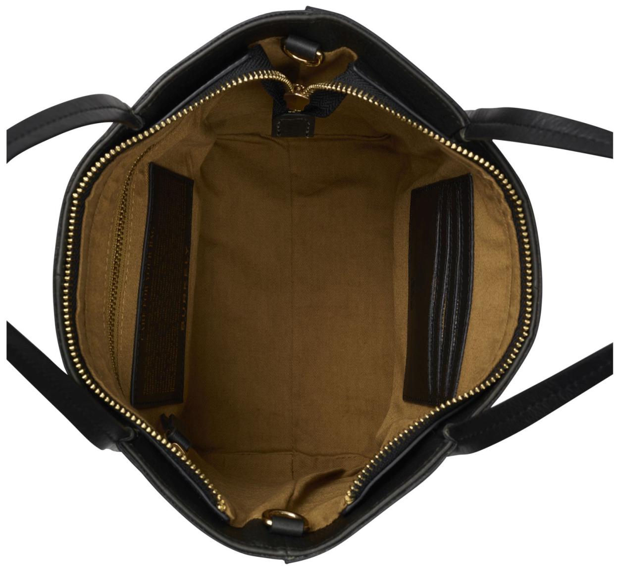 Burkely Fine Florence Mini Kurzgrifftasche Leder Schwarz