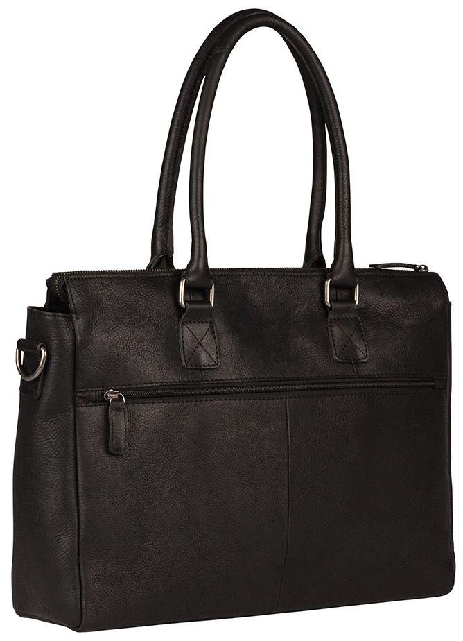 Burkely Herrentasche Leder Antique Avery schwarz