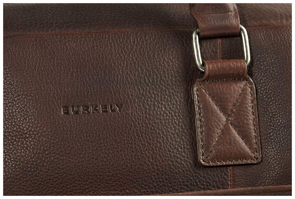 Burkely Ledertasche Dark Brown Antique Avery 17,3 Zoll