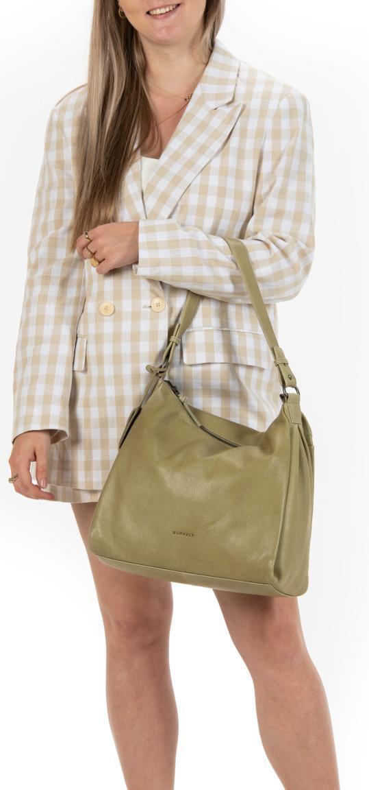 Burkely Schultertasche Just Jolie Tea Green helloliv stainwashed