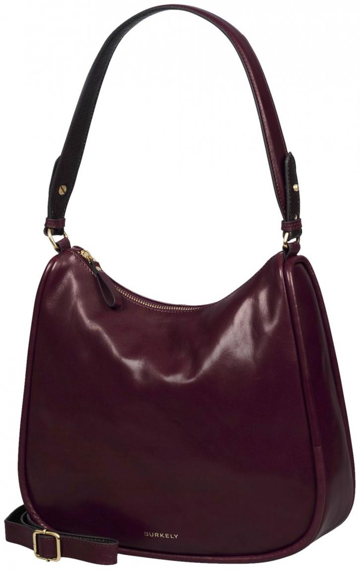 Burkely Schultertasche Vintagre Veda Cherry Dunkelrot
