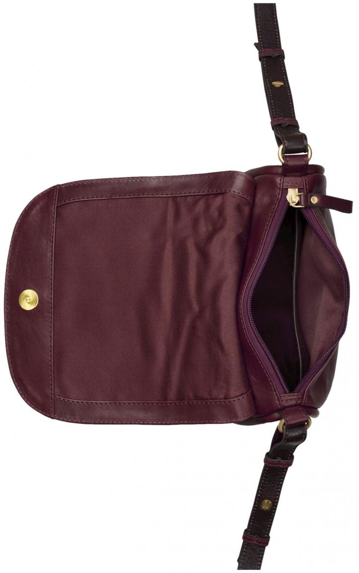 Burkely Schultertasche mit Überschlag Cherry Vintage Veda Herbst