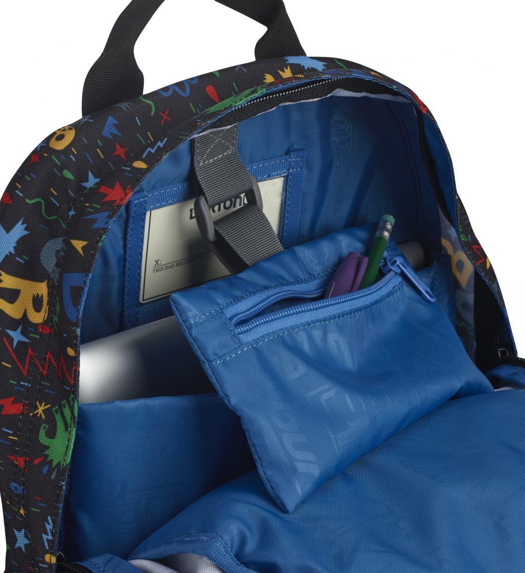 Burton Schulrucksack YTH Emphasis dunkelgrau blau Faded