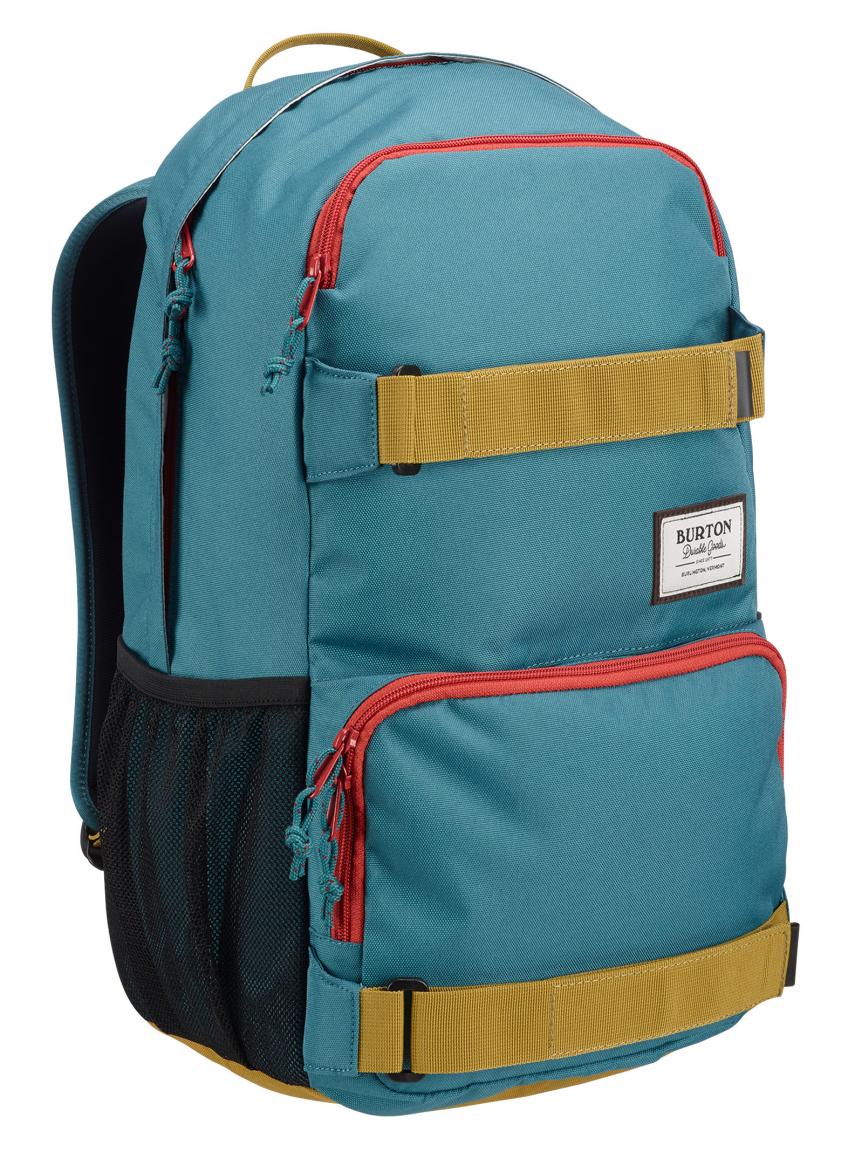 Burton Treble Yell 21L Tagesrucksack Hydro blau rot grün