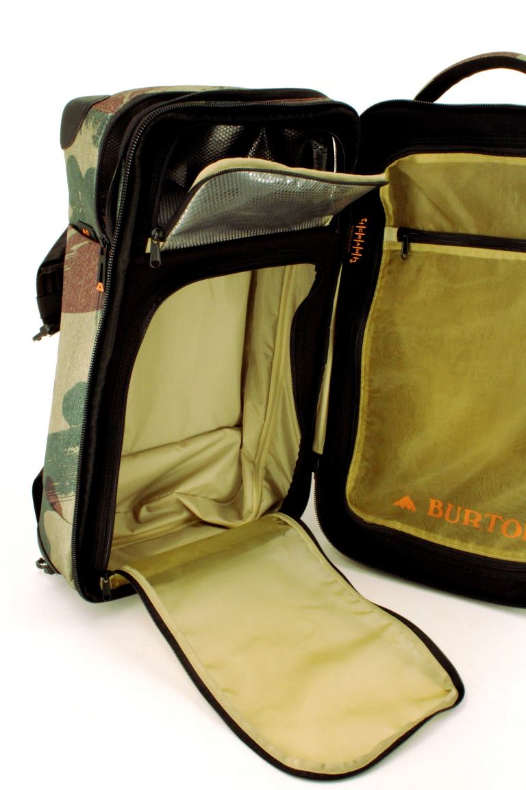 Burton Wheelie FLT Deck Koffer Tanimbar Print