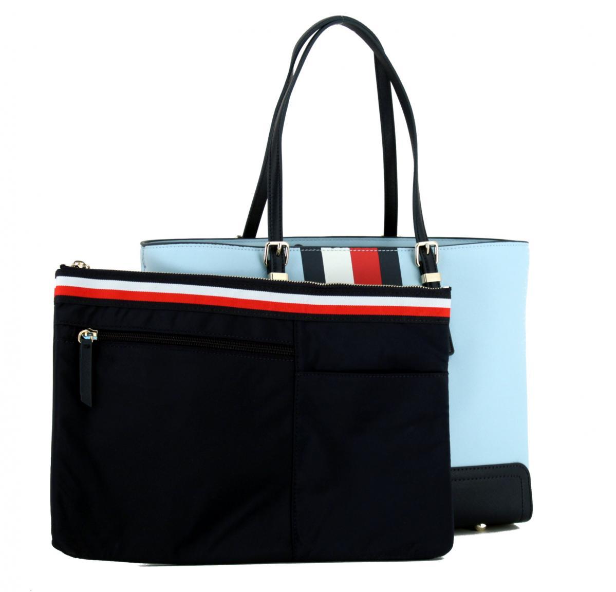Business-Shopper Tommy Hilfiger Honey Tote blau Streifen