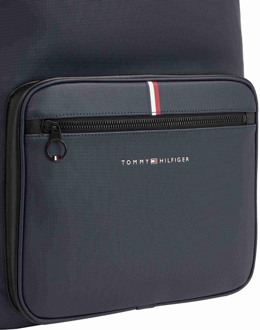 Businessrucksack Herren Tommy Hilfiger TH Essential Pique Backpack strapazierfähig