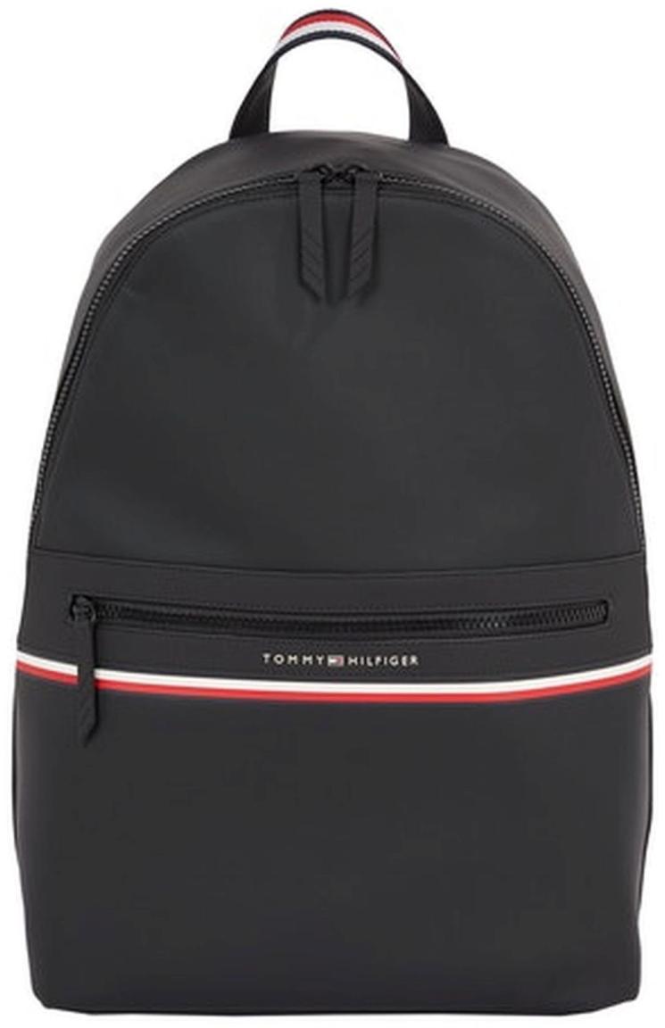 Businessrucksack Tommy Hilfiger Stripe Backpack Black Pique