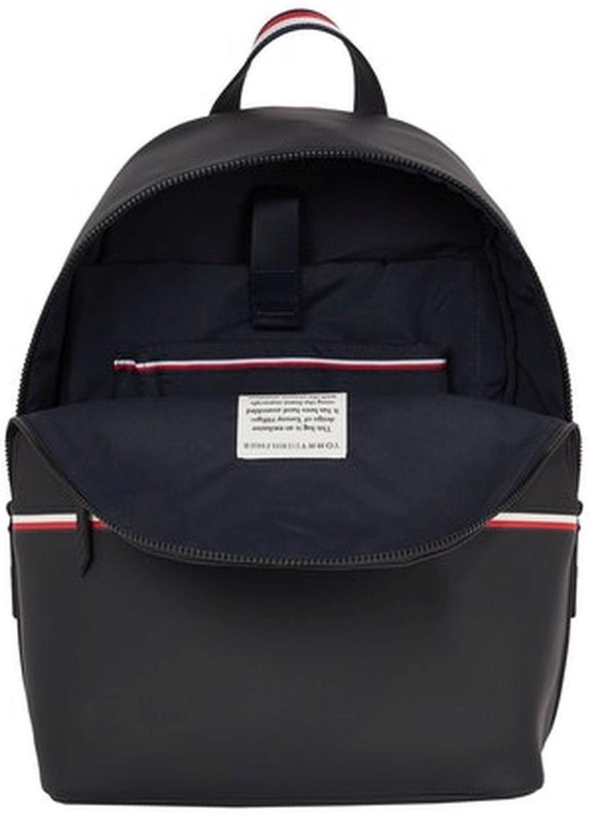 Businessrucksack Tommy Hilfiger Stripe Backpack Black Pique