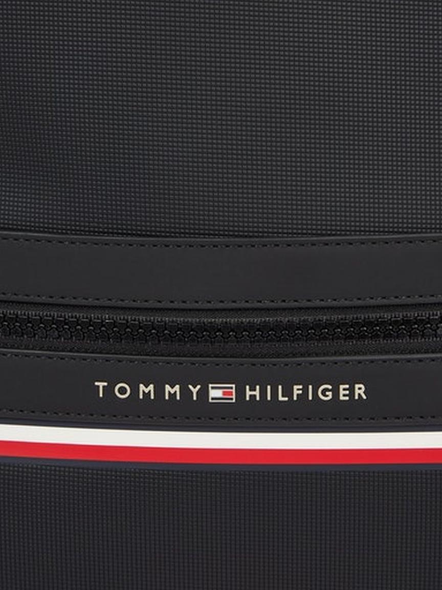 Businessrucksack Tommy Hilfiger Stripe Backpack Black Pique