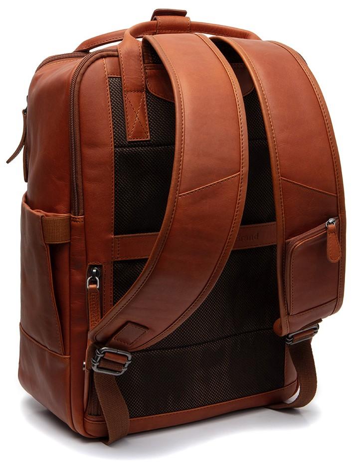 Businessrucksack cognacbraun The Chesterfield Brand Calden gewachst