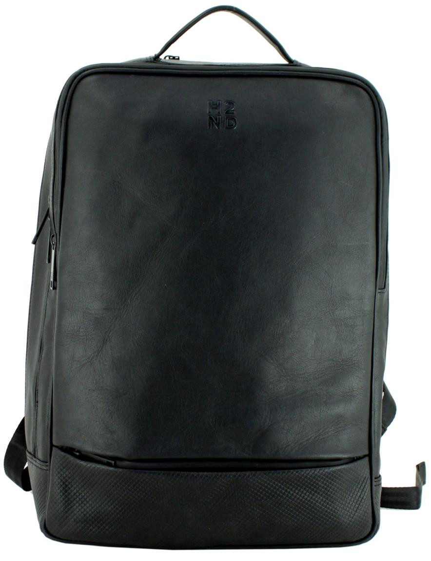 Businessrucksack schwarz Leder Harbour 2nd City Lights Glasgow