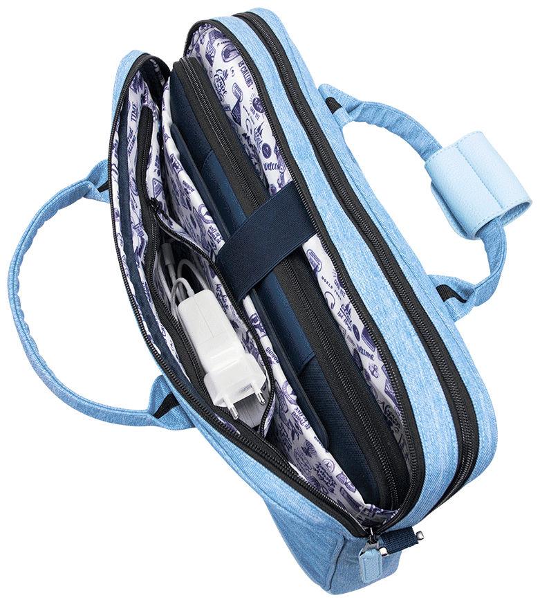 Businesstasche Cabaia Lima dunkelgrün Messenger bunt Wechselpoch nachhaltig