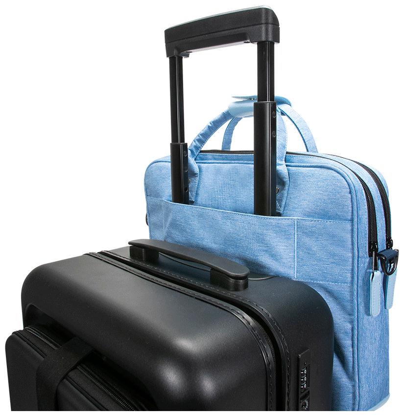 Businesstasche Cabaia Lima dunkelgrün Messenger bunt Wechselpoch nachhaltig