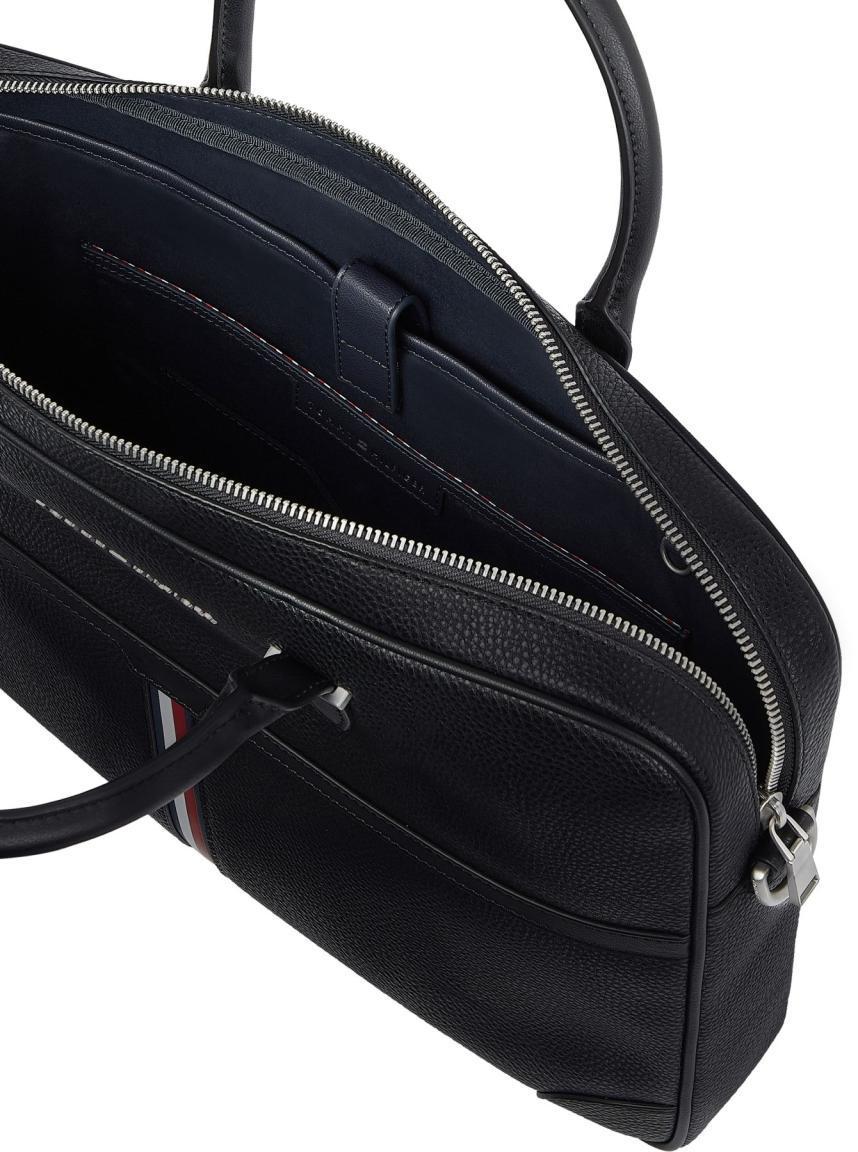 Businesstasche Tommy Hilfiger schwarz TH Central Slim Computer Bag