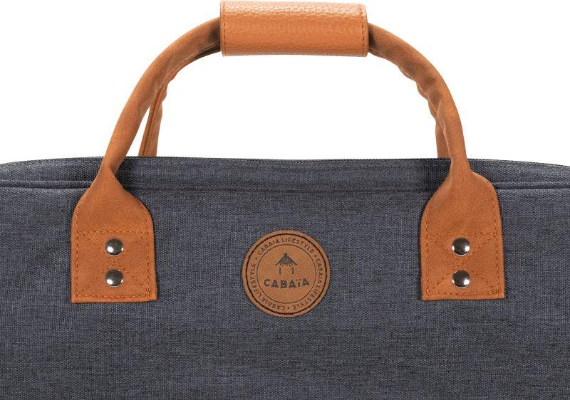 Businesstasche dunkelblau Wechselpouch Cabaia Messenger Chicago