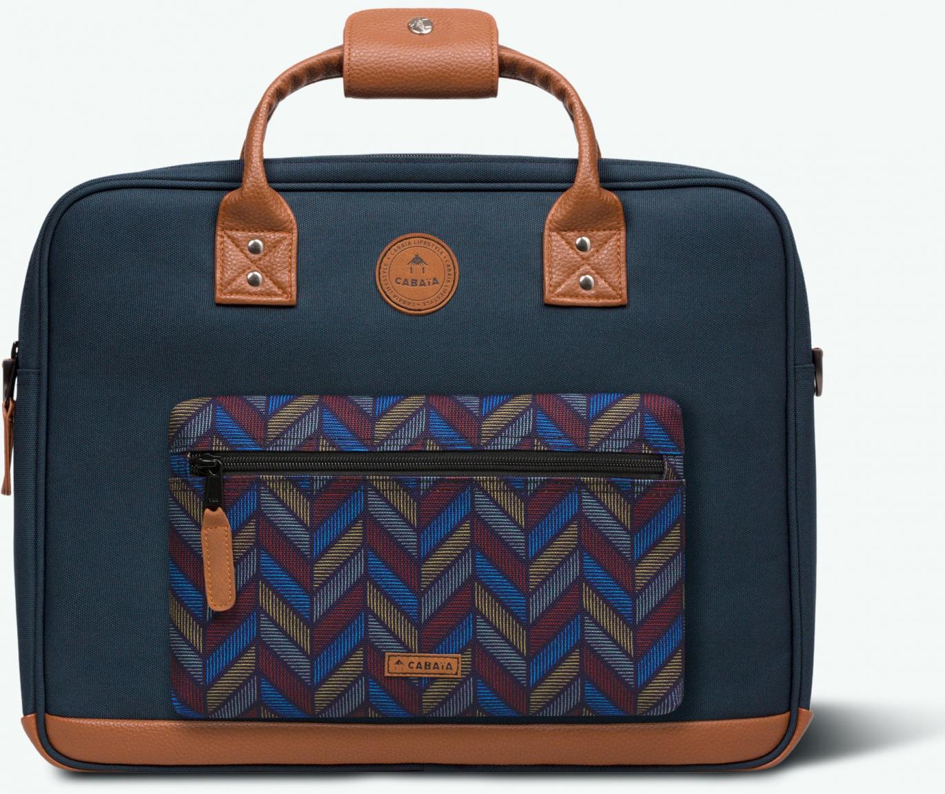 Businesstasche dunkelblau Wechselpouch Cabaia Messenger Chicago