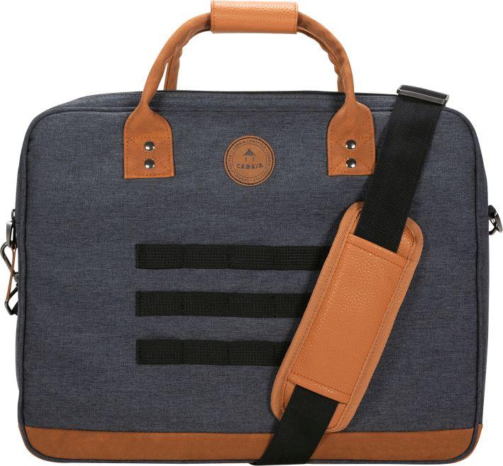 Businesstasche dunkelblau Wechselpouch Cabaia Messenger Chicago