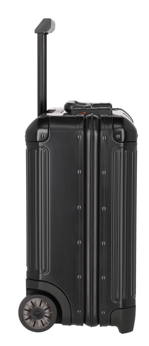 Businesstrolley schwarz Travelite Next 2-Rad Aluminium