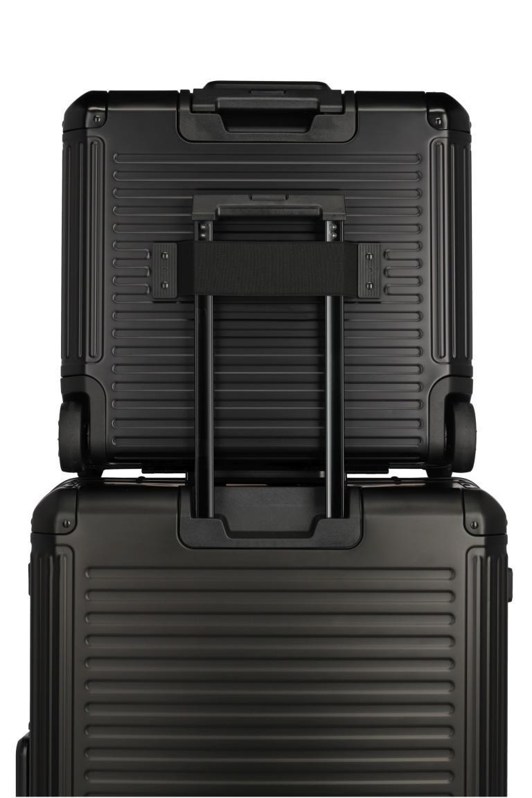 Businesstrolley schwarz Travelite Next 2-Rad Aluminium