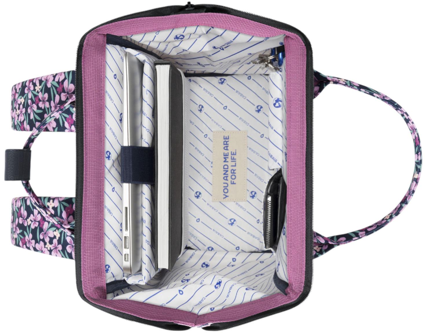 Cabaia Adventurer Cagliari Freizeitrucksack lila