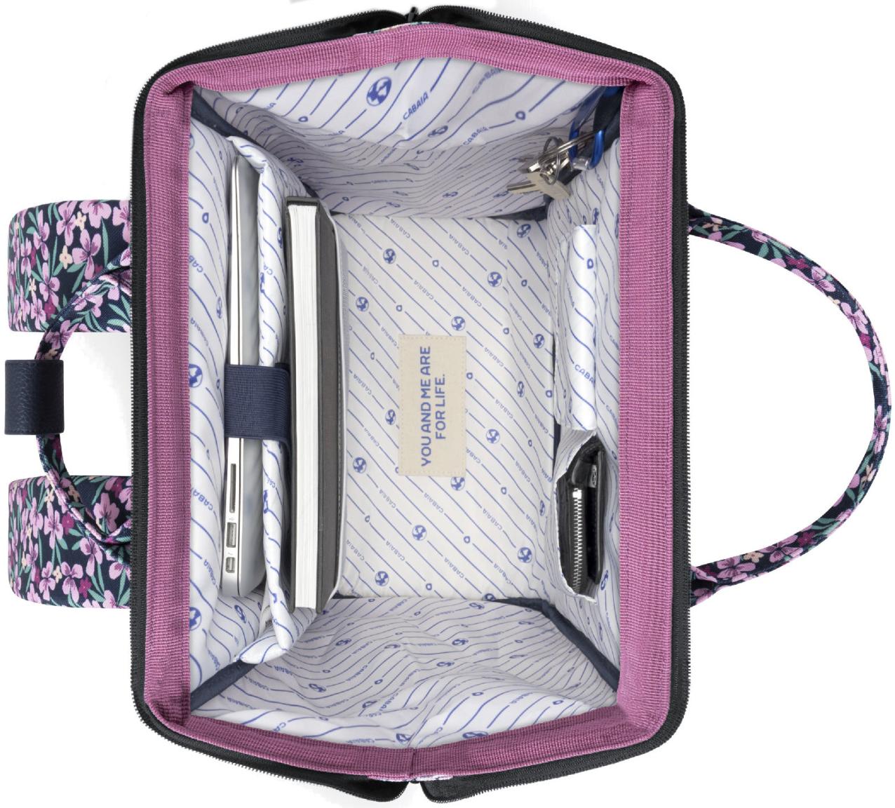 Cabaia Adventurer Large Cagliari Tagesrucksack lila