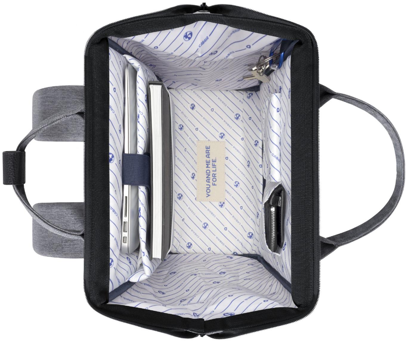 Cabaia Adventurer Large Getaria Tagesrucksack grau