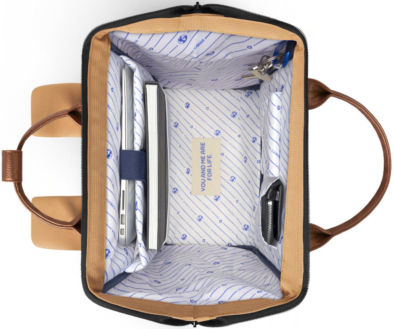 Cabaia Adventurer Large Launceston Tagesrucksack braun