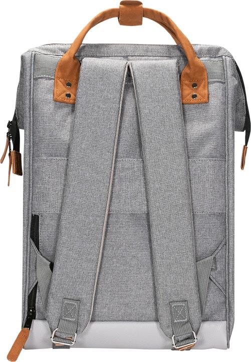 Cabaia Adventurer Large New York Maxi Backpack hellgrau Wechseltasche