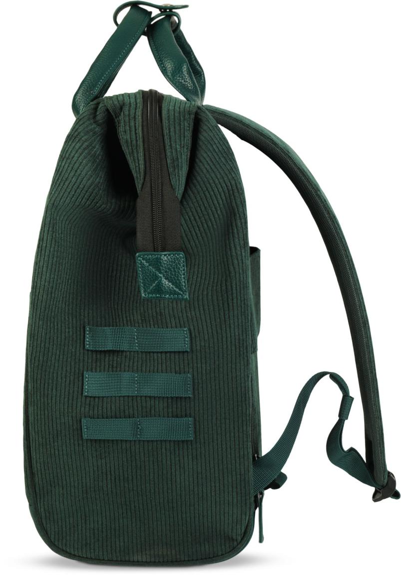 Cabaia Adventurer Large Rucksack Bremen Cord Dark Green - Grün
