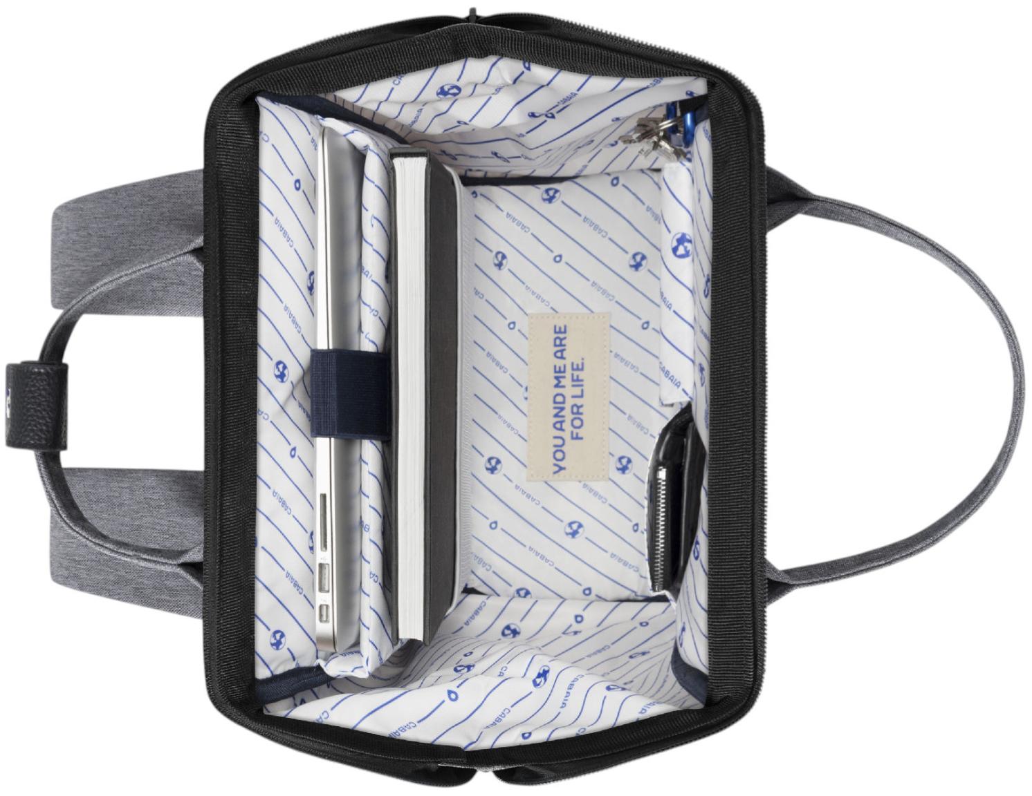 Cabaia Adventurer Medium Getaria Freizeitrucksack grau