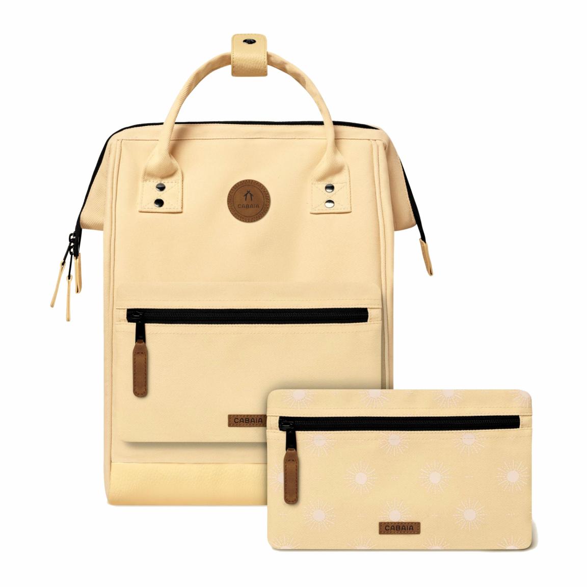 Cabaia Adventurer Medium Ibiza Yellow Schulrucksack